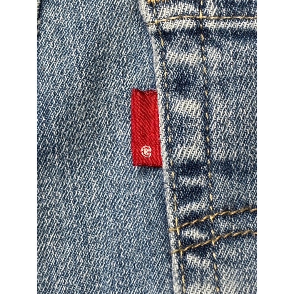 Levis Premium 725 High Rise Bootcut Jeans Blue Denim 27x32 18759-0116 - Picture 11 of 16
